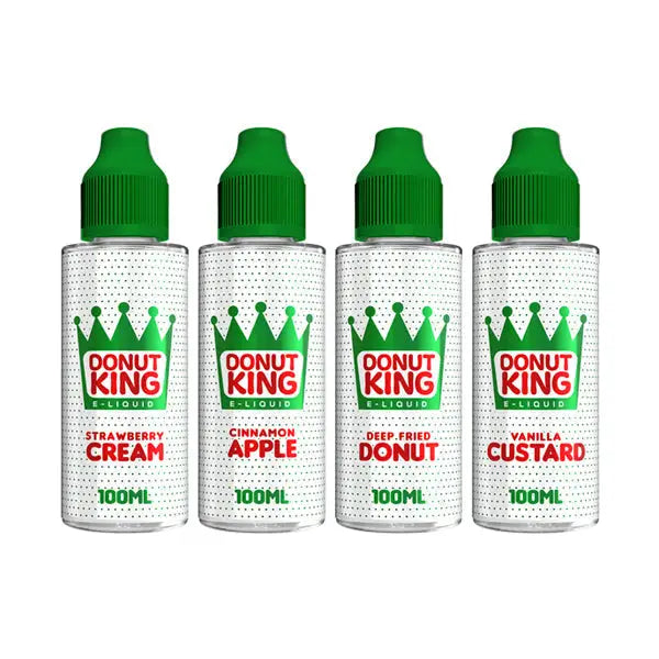 Donut King 100ml Shortfill 0mg (70VG/30PG) - Vaping Products