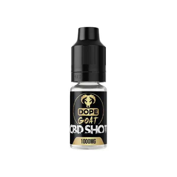 Dope Goat 1000mg CBD Shot 10ml - CBD Products