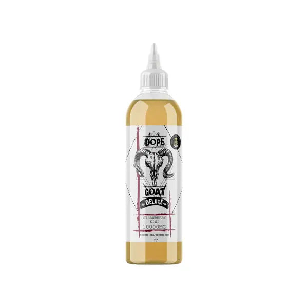 Dope Goat Deluxe 10,000 CBD + CBG E-liquid 250ml (30VG/70PG) - Strawberry Kiwi - CBD Products