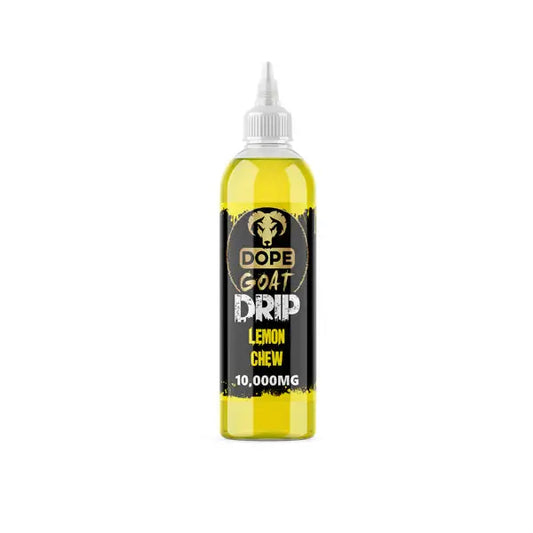 Dope Goat Drip 10,000mg CBD Vaping Liquid 250ml (70PG/30VG) - Lemon Chew - CBD Products