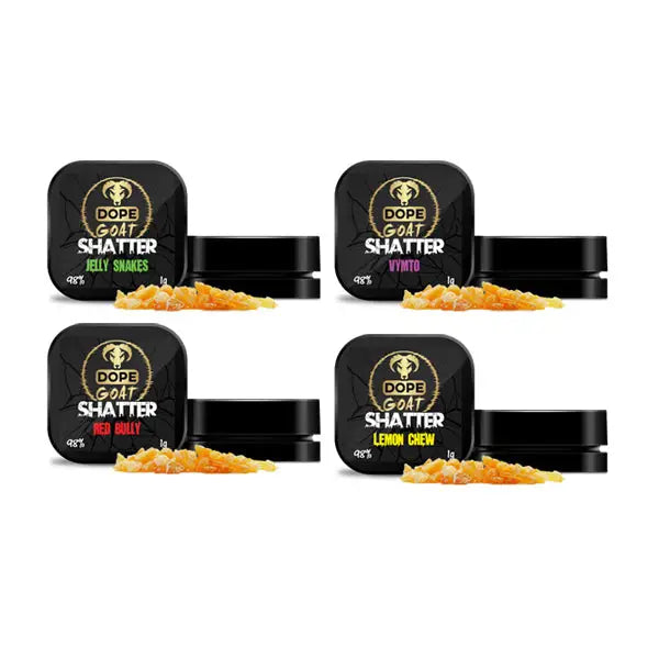 Dope Goat Shatter 98% CBD 1g - CBD Products