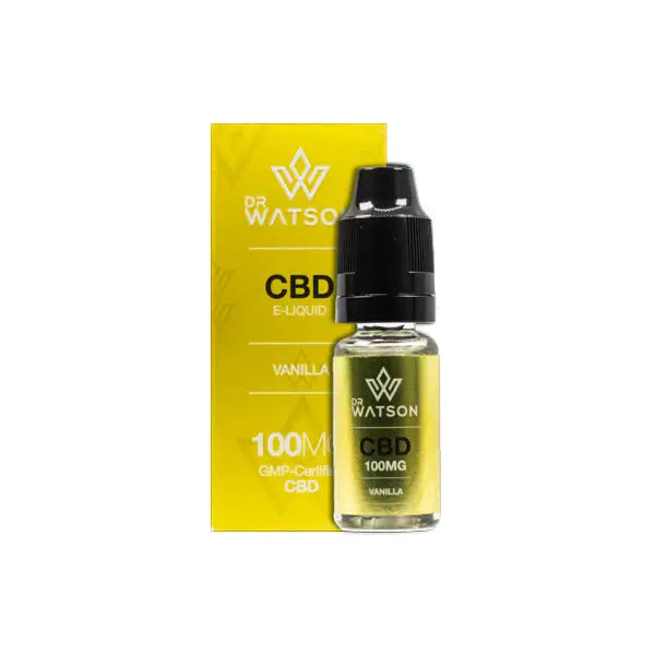 Dr Watson 100mg CBD Vaping Liquid 10ml - Menthol - CBD Products
