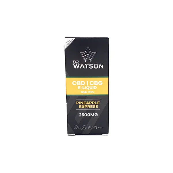 Dr Watson 2500mg CBD E-Liquid Pineapple Express - 10ml - CBD Products