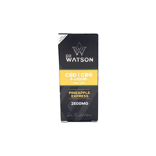 Dr Watson 2500mg CBD E-Liquid Pineapple Express - 10ml - CBD Products