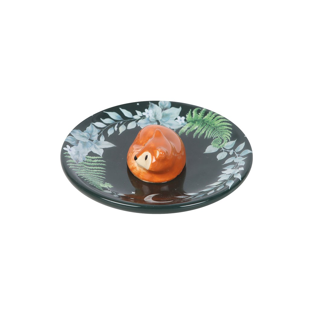 Green Fox Trinket Dish