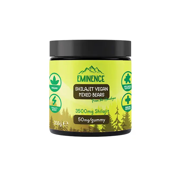 Eminence 3500mg Shilajit Vegan Gummies 350g - Nootropics & Supplements