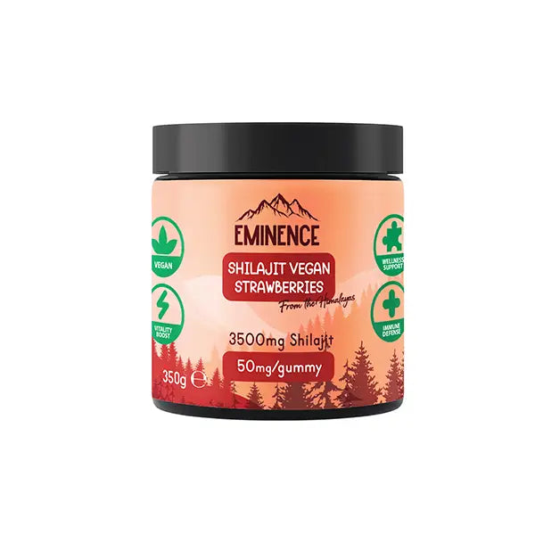 Eminence 3500mg Shilajit Vegan Gummies 350g - Nootropics & Supplements