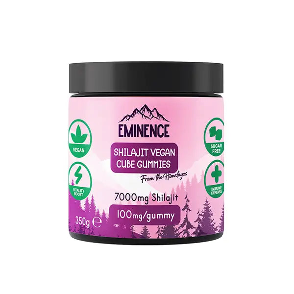 Eminence 7000mg Shilajit Vegan Gummies 350g - Cubes - Nootropics & Supplements