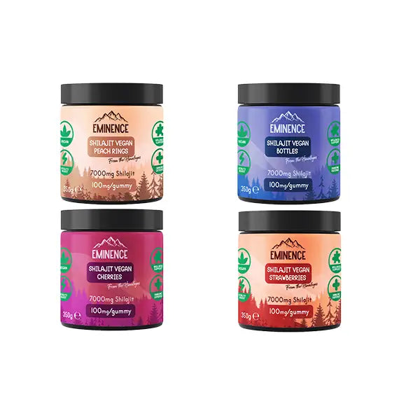 Eminence 7000mg Shilajit Vegan Gummies 350g - Nootropics & Supplements