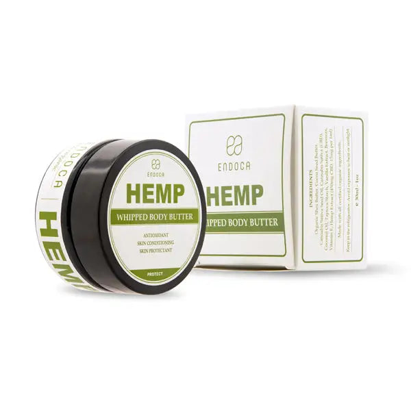 Endoca 450mg CBD Hemp Whipped Body Butter - 30ml - CBD Products