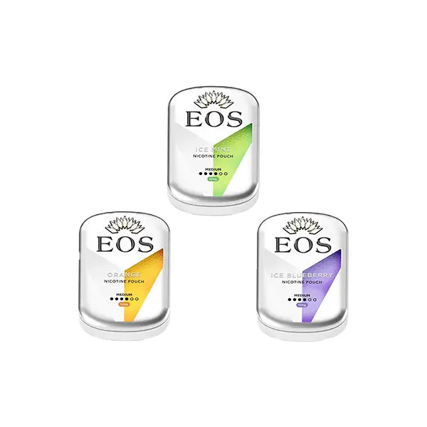 EOS 12mg Medium Nicotine pouches - 20 Pouches - Smoking Products