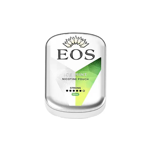 EOS 15mg Strong Nicotine pouches - 20 Pouches - Ice Mint - Smoking Products