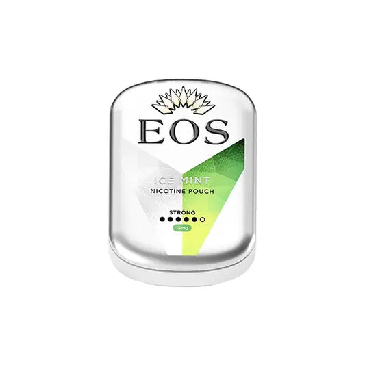 EOS 15mg Strong Nicotine pouches - 20 Pouches - Ice Mint - Smoking Products