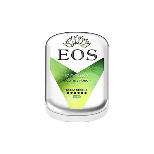 EOS 20mg Extra Strong Nicotine pouches - 20 Pouches - Ice Mint - Smoking Products