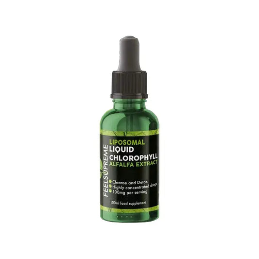 Feel Supreme 10000mg Liposomal Liquid Chlorophyll Tincture - 100ml - CBD Products