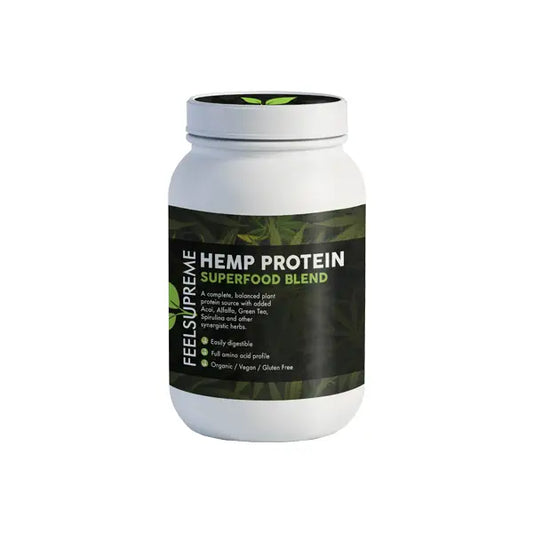 Feel Supreme Hemp Protein Superfood Blend - 500g - CBD Products