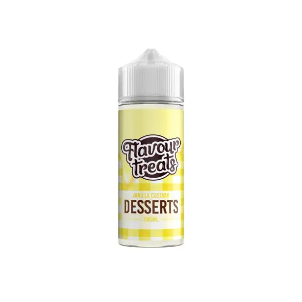 Flavour Treats Desserts by Ohm Boy 100ml Shortfill 0mg (70VG/30PG) - Vaping Products