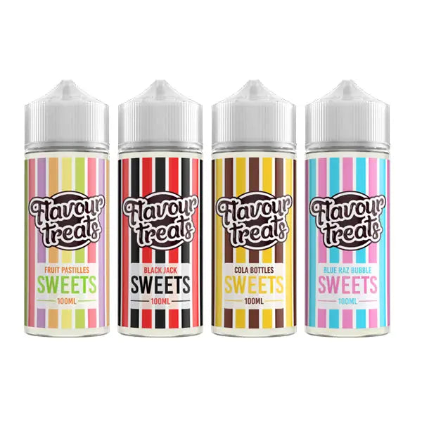 Flavour Treats Sweets by Ohm Boy 100ml Shortfill 0mg (70VG/30PG) - Vaping Products