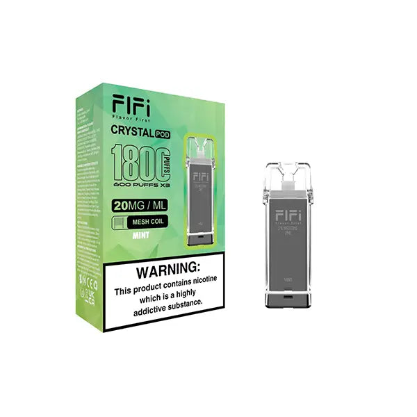 FLFI Crystal Replacement Pods 1800 Puffs 2ml - Vaping Products
