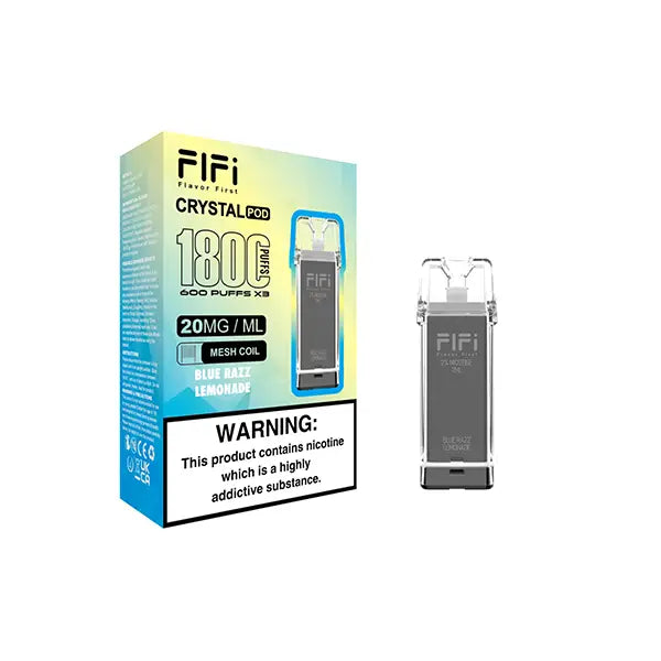 FLFI Crystal Replacement Pods 1800 Puffs 2ml - Vaping Products