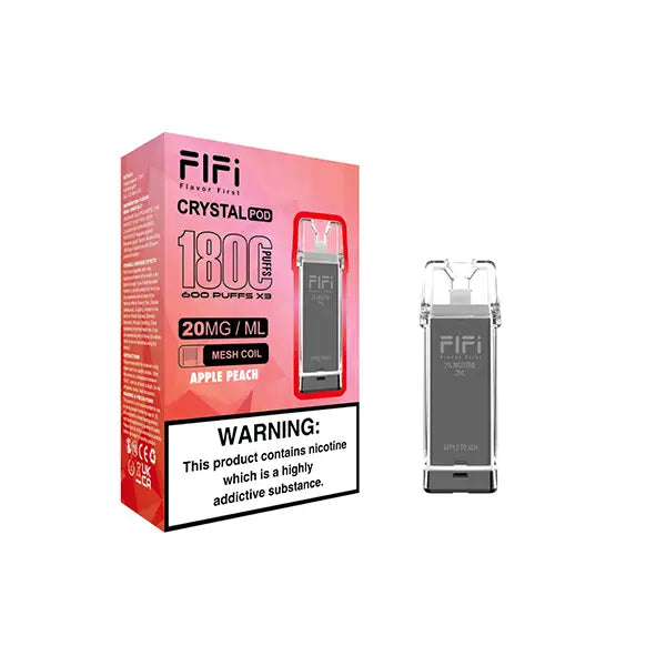 FLFI Crystal Replacement Pods 1800 Puffs 2ml - Vaping Products