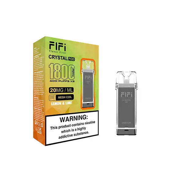 FLFI Crystal Replacement Pods 1800 Puffs 2ml - Vaping Products