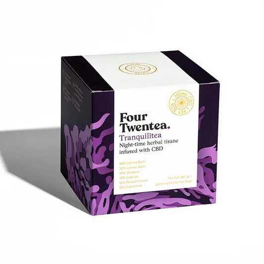 Four Twentea Herbal 10mg CBD Tea - Tranquilitea - CBD Products