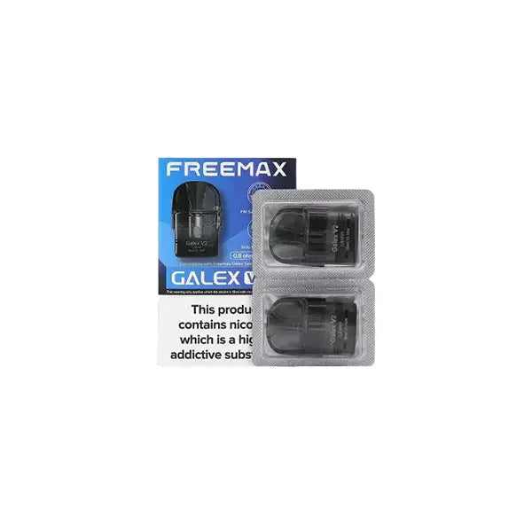 Freemax Galex V2 Replacement Pods 2 Per Pack (0.6Ohm 0.8Ohm 1.0Ohm) - Vaping Products