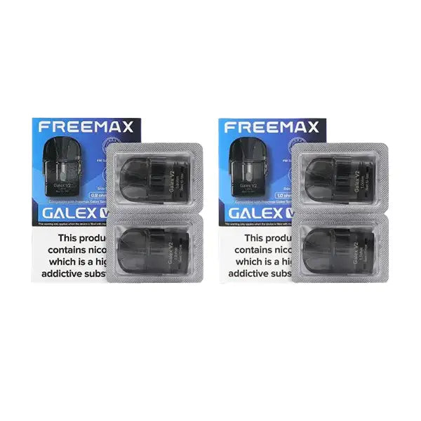 Freemax Galex V2 Replacement Pods 2 Per Pack (0.6Ohm 0.8Ohm 1.0Ohm) - 0.6ohm - Vaping Products