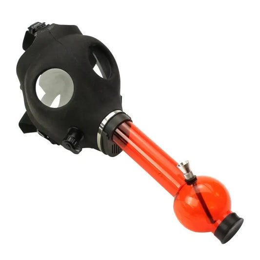 Gas Mask with Acrylic Water Pipe - Smoking Products
