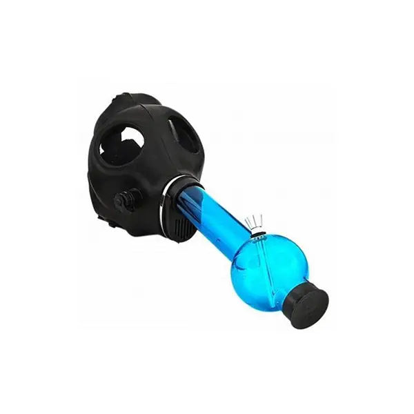 Gas Mask with Acrylic Water Pipe - Smoking Products