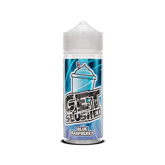 Get E-Liquid Get Slushed 100ml Shortfill 0mg (70VG/30PG) - Blue Raspberry - Vaping Products