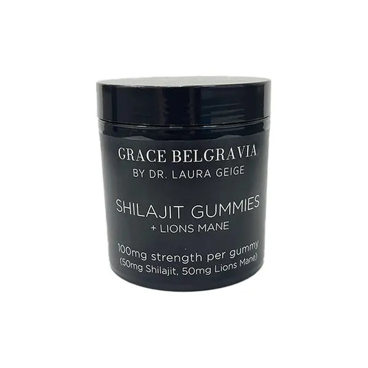 Grace Belgravia 7000mg Shilajit and Lion’s Mane Vegan Gummy Bears - 350g - Nootropics & Supplements