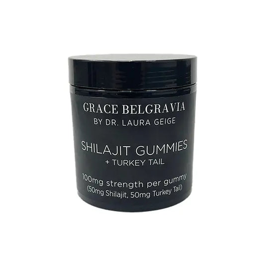 Grace Belgravia 7000mg Shilajit and Turkey Tail Vegan Gummy Bears - 350g - Nootropics & Supplements