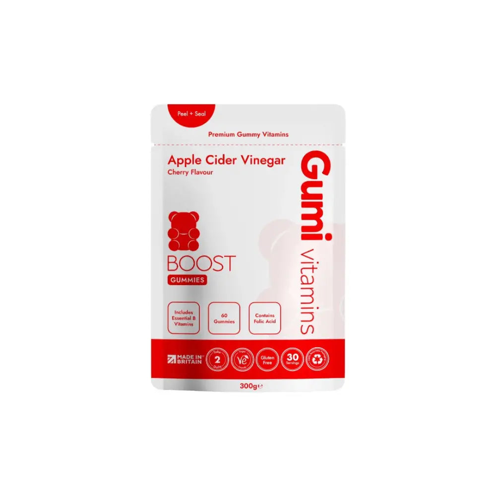 Gumi Vitamins Boost Apple Cider Vinegar Gummies - 60 Gummies - Nootropics & Supplements