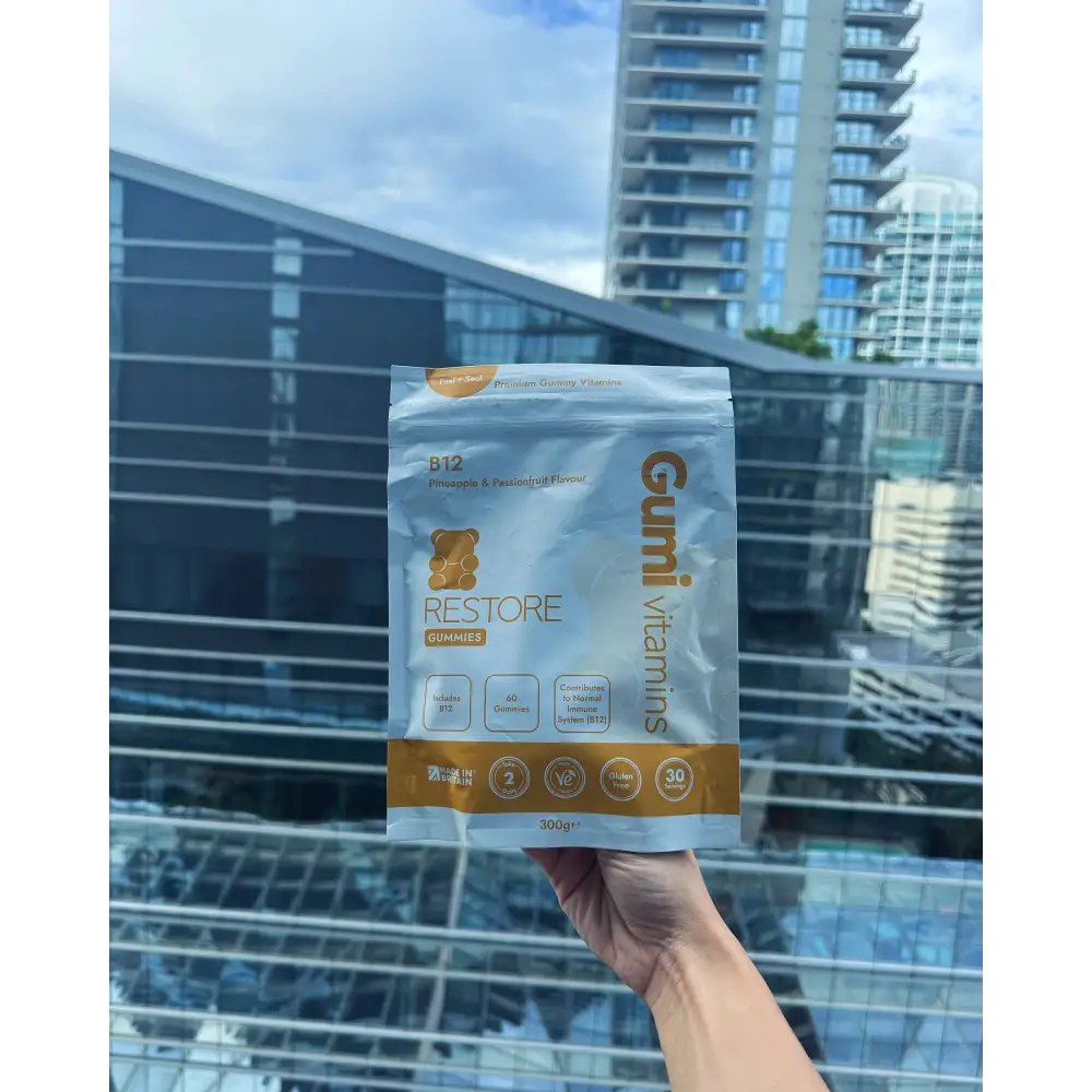 Gumi Vitamins Defence Ashwagandha Turmeric & Ginger Gummies - 60 Gummies - Nootropics & Supplements