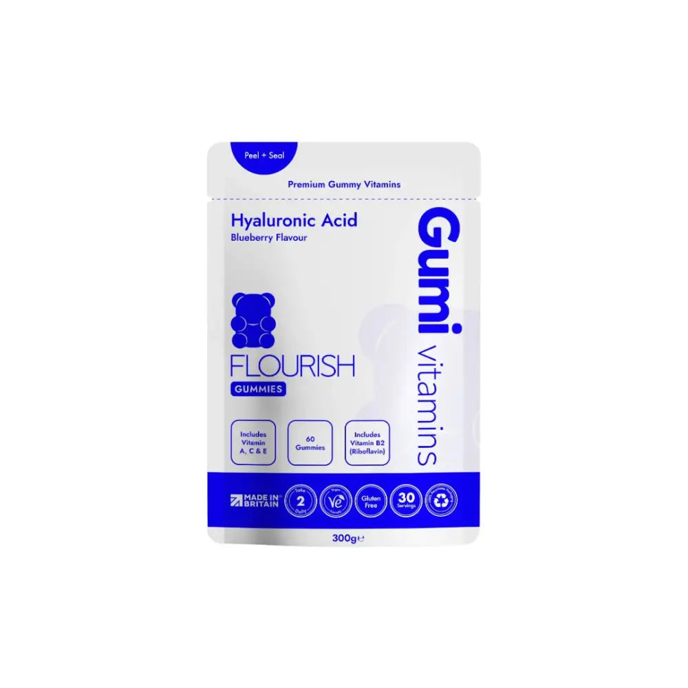 Gumi Vitamins Flourish Hyaluronic Acid Gummies - 60 Gummies - Nootropics & Supplements