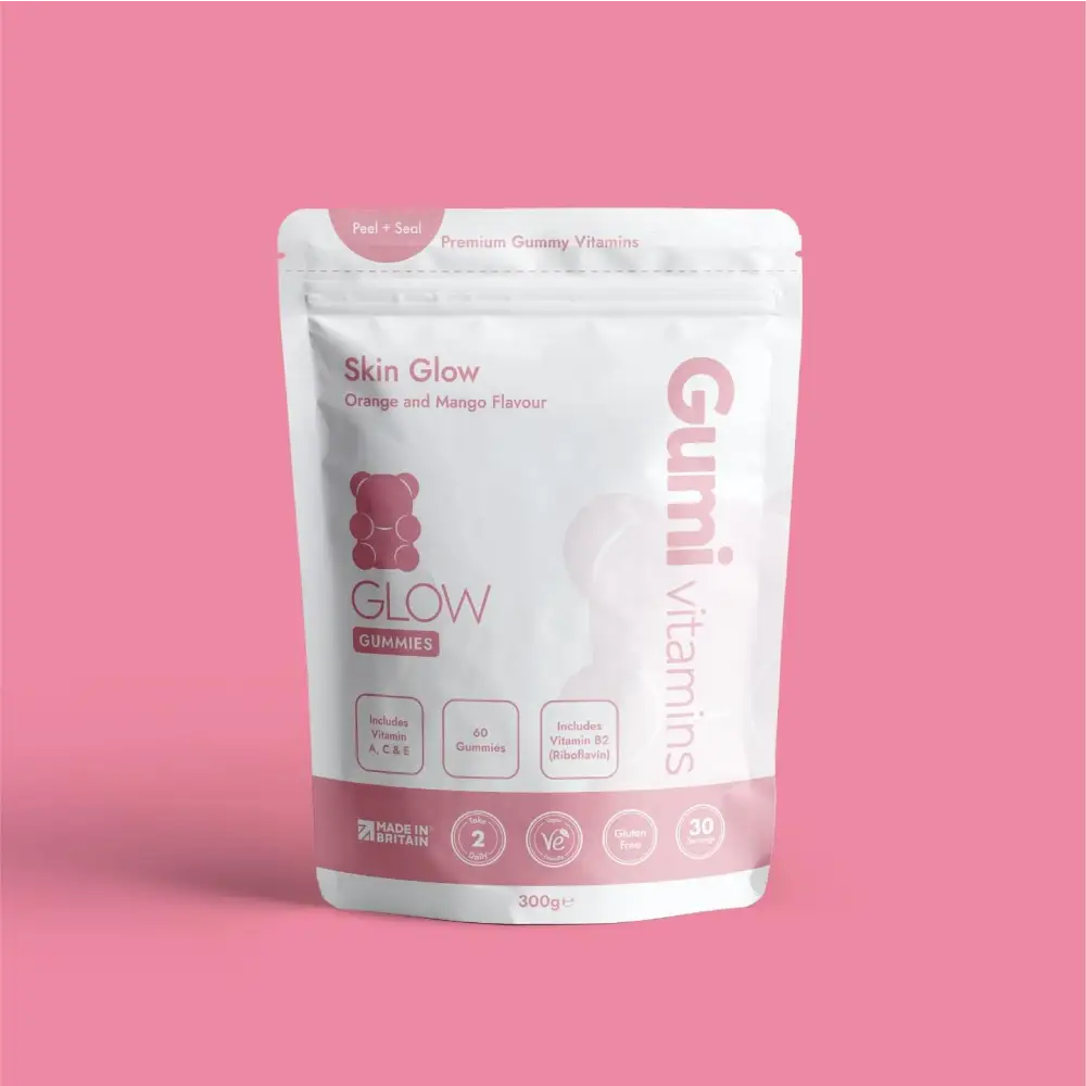 Gumi Vitamins Glow Skin Glow Gummies - 60 Gummies - Nootropics & Supplements