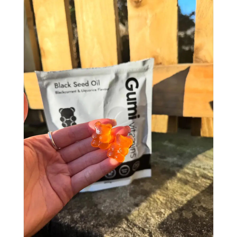 Gumi Vitamins Protect Black Seed Oil Gummies - 60 Gummies - Nootropics & Supplements