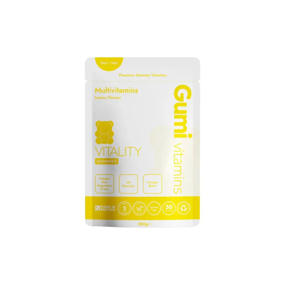 Gumi Vitamins Vitality Multivitamins Gummies - 60 Gummies - Nootropics & Supplements