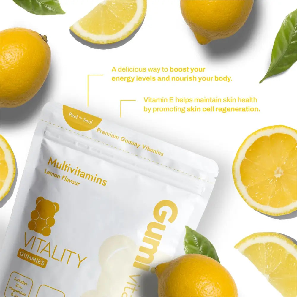 Gumi Vitamins Vitality Multivitamins Gummies - 60 Gummies - Nootropics & Supplements
