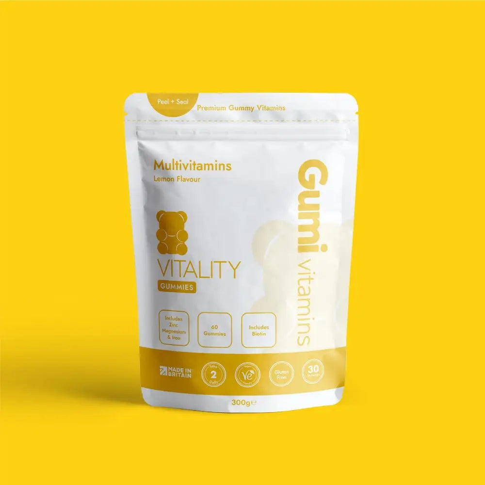 Gumi Vitamins Vitality Multivitamins Gummies - 60 Gummies - Nootropics & Supplements