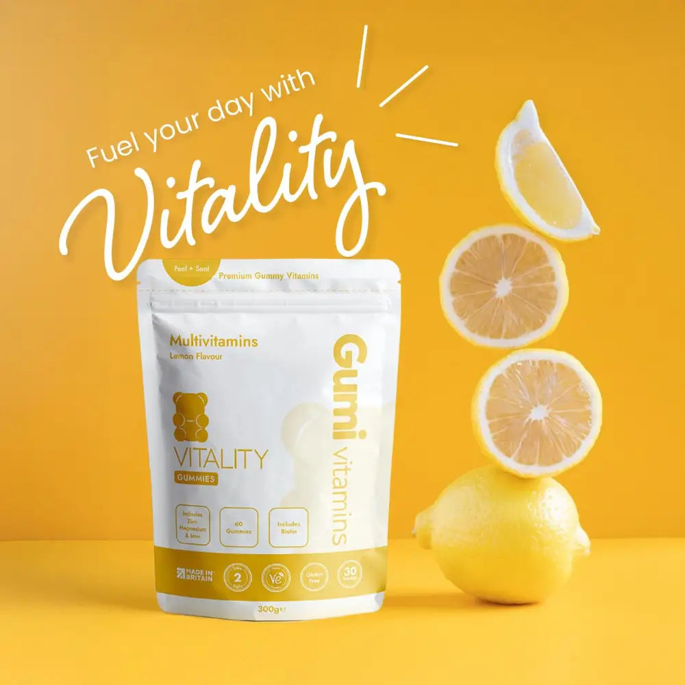Gumi Vitamins Vitality Multivitamins Gummies - 60 Gummies - Nootropics & Supplements