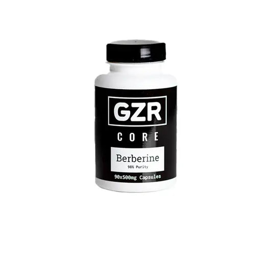 GZR 500mg Berberine Capsules - 90 Capsules - Nootropics & Supplements