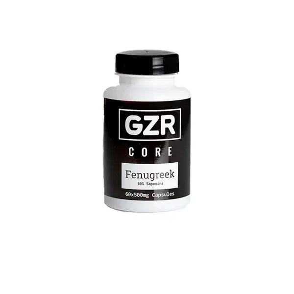 GZR 500mg Fenugreek Capsules - 60 Capsules - Nootropics & Supplements