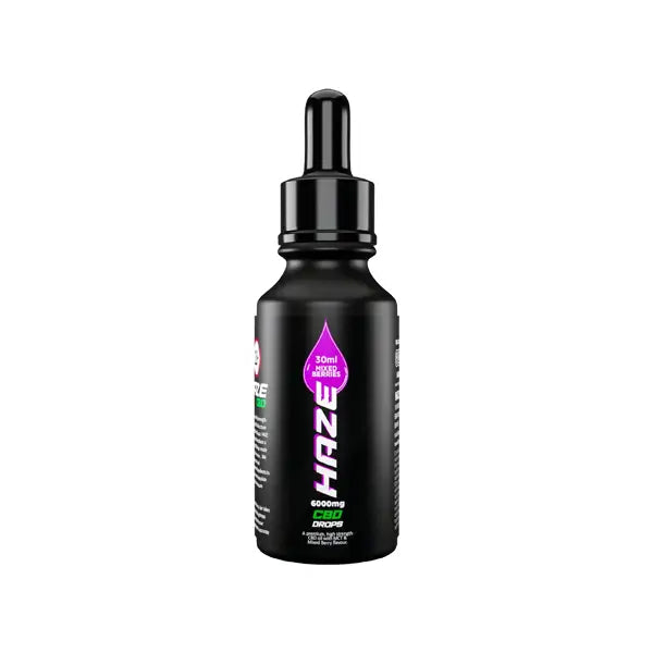 Haze 6000mg CBD Drops - 30ml - Mixed Berries - CBD Products