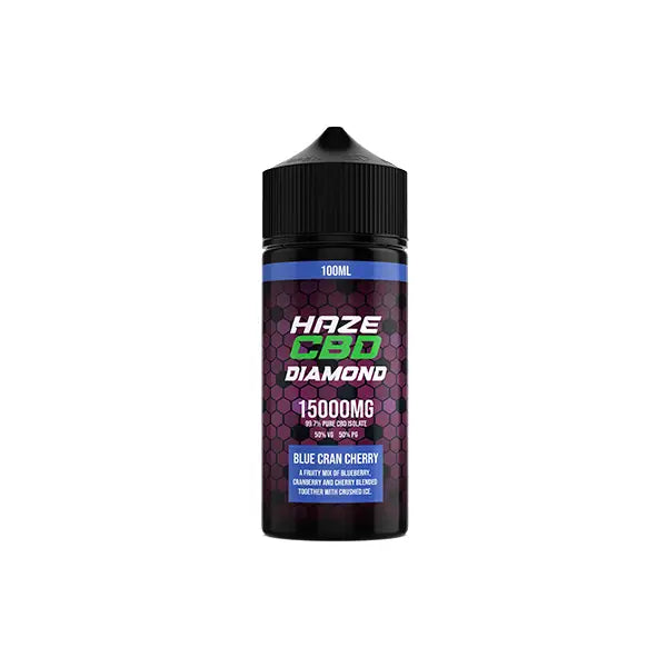 Haze CBD Diamond 15000mg CBD E-Liquid 100ml - CBD Products