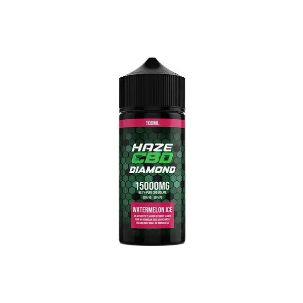 Haze CBD Diamond 15000mg CBD E-Liquid 100ml - CBD Products