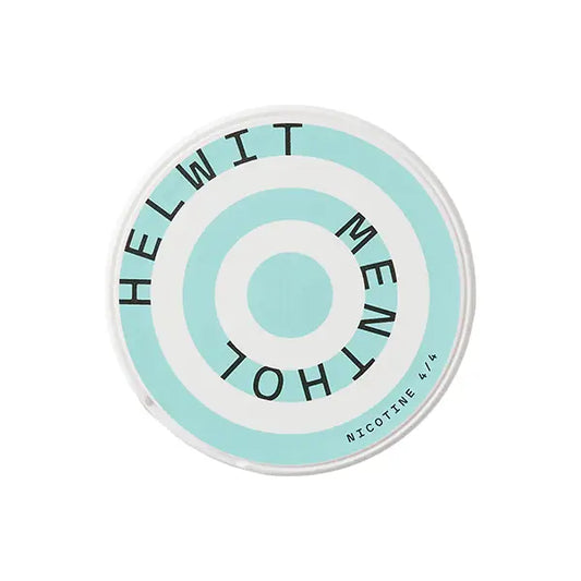 HELWIT 12mg Nicotine Pouches Menthol - 20 Pouches - Smoking Products