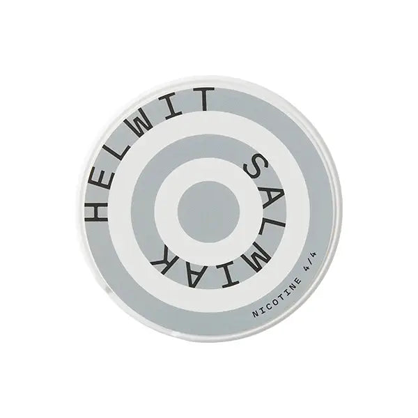 HELWIT 12mg Nicotine Pouches Salmiak - 20 Pouches - Smoking Products